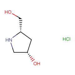 (3S,5S)-5-(hydroxymethyl)pyrrolidin-3-ol hydrochloride