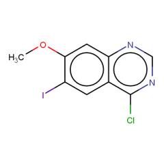 4-chloro-6-iodo-7-methoxyquinazoline
