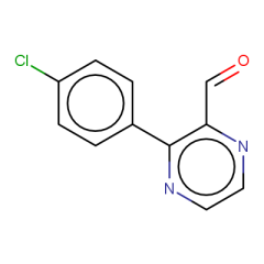 3-(4-chlorophenyl)pyrazine-2-carbaldehyde
