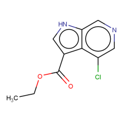 ethyl 4-chloro-1H-pyrrolo[2,3-c]pyridine-3-carboxylate