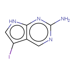 5-iodo-7H-pyrrolo[2,3-d]pyrimidin-2-amine