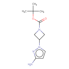 tert-butyl 3-(3-amino-1H-pyrazol-1-yl)azetidine-1-carboxylate