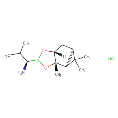 (R)-2-methyl-1-((3aS,4S,6S,7aR)-3a,5,5-trimethylhexahydro-4,6-methanobenzo[d][1,3,2]dioxaborol-2-yl)propan-1-amine hydrochloride