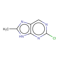 2-chloro-8-methyl-9H-purine