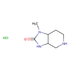 1-methyl-octahydro-1H-imidazolidino[4,5-c]pyridin-2-one hydrochloride
