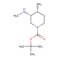 tert-butyl (3R,4R)-4-methyl-3-(methylamino)piperidine-1-carboxylate
