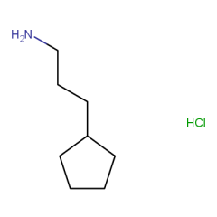3-cyclopentylpropan-1-amine hydrochloride