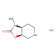 (3aR,7aS)-1-methyl-octahydro-[1,3]oxazolo[5,4-c]pyridin-2-one hydrochloride