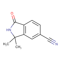 3,3-dimethyl-1-oxo-2,3-dihydro-1h-isoindole-5-carbonitrile