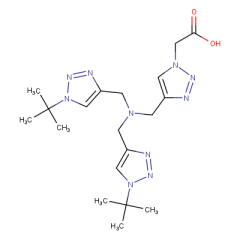 2-[4-({bis[(1-tert-butyl-1H-1,2,3-triazol-4-yl)methyl]amino}methyl)-1H-1,2,3-triazol-1-yl]acetic acid