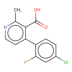 4-(4-chloro-2-fluorophenyl)-2-methylpyridine-3-carboxylic acid