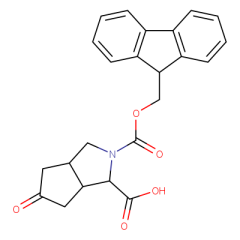 2-[(9H-fluoren-9-ylmethoxy)carbonyl]-5-oxo-octahydrocyclopenta[c]pyrrole-1-carboxylic acid