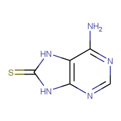 6-amino-8,9-dihydro-7H-purine-8-thione