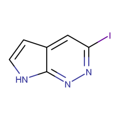 3-iodo-7H-pyrrolo[2,3-c]pyridazine