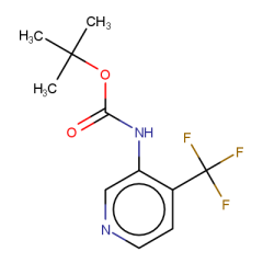 tert-butyl N-[4-(trifluoromethyl)pyridin-3-yl]carbamate