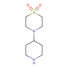 4-piperidin-4-yl-thiomorpholine 1,1-dioxide