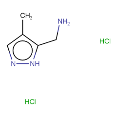 1-(4-methyl-1H-pyrazol-3-yl)methanamine dihydrochloride