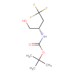 tert-butyl N-[3,3,3-trifluoro-1-(hydroxymethyl)propyl]carbamate