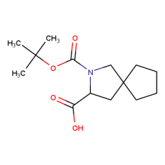2-[(tert-butoxy)carbonyl]-2-azaspiro[4.4]nonane-3-carboxylic acid