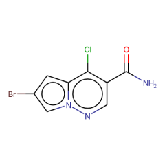 6-bromo-4-chloropyrrolo[1,2-b]pyridazine-3-carboxamide