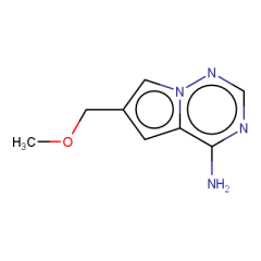 6-(methoxymethyl)pyrrolo[2,1-f][1,2,4]triazin-4-amine
