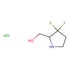 (3,3-difluoropyrrolidin-2-yl)methanol hydrochloride