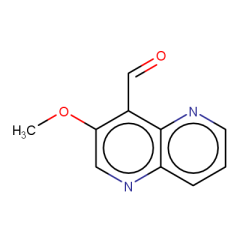 3-methoxy-1,5-naphthyridine-4-carbaldehyde