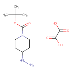 tert-butyl 4-hydrazineylpiperidine-1-carboxylate oxalate