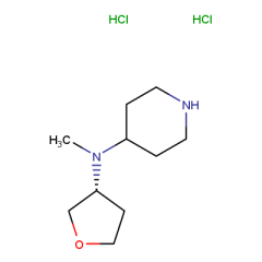 N-methyl-N-[(3R)-oxolan-3-yl]piperidin-4-amine dihydrochloride