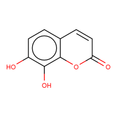 7,8-dihydroxy-2h-benzopyran-2-one