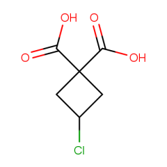 3-chlorocyclobutane-1,1-dicarboxylic acid