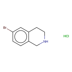 6-bromo-1,2,3,4-tetrahydroisoquinoline hydrochloride