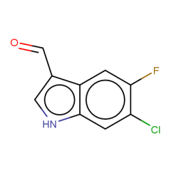 6-chloro-5-fluoro-1H-indole-3-carbaldehyde