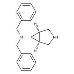 exo-6-[bis(phenylmethyl)amino]-3-azabicyclo[3.1.0]hexane