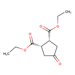 cis-4-oxo-1,2-cyclopentanedicarboxylic acid diethyl ester