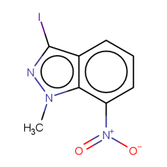 3-iodo-1-methyl-7-nitro-1H-indazole