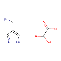 (1H-pyrazol-4-yl)methanamine oxalate