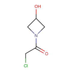 2-chloro-1-(3-hydroxyazetidin-1-yl)ethan-1-one