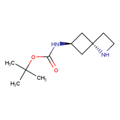 trans-6-(boc-amino)-1-azaspiro[3.3]heptane
