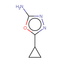 5-cyclopropyl-1,3,4-oxadiazol-2-amine