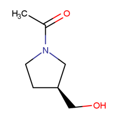 1-[(3S)-3-(hydroxymethyl)pyrrolidin-1-yl]ethan-1-one
