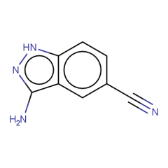 3-amino-1H-indazole-5-carbonitrile