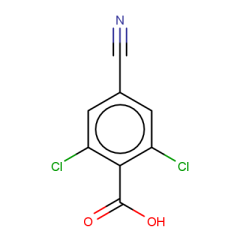 2,6-dichloro-4-cyanobenzoic acid