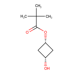 cis-3-hydroxycyclobutyl 2,2-dimethylpropanoate