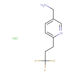 [6-(3,3,3-trifluoropropyl)-3-pyridyl]methanamine hydrochloride(1:x)