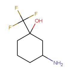 3-amino-1-(trifluoromethyl)cyclohexan-1-ol