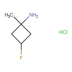 3-fluoro-1-methylcyclobutan-1-amine hydrochloride