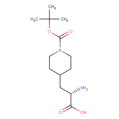 (2S)-2-amino-3-{1-[(tert-butoxy)carbonyl]piperidin-4-yl}propanoic acid