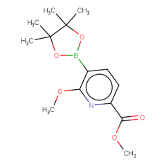 methyl 6-methoxy-5-(4,4,5,5-tetramethyl-1,3,2-dioxaborolan-2-yl)picolinate