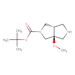 tert-butyl trans-3a-methoxy-octahydropyrrolo[3,4-c]pyrrole-2-carboxylate